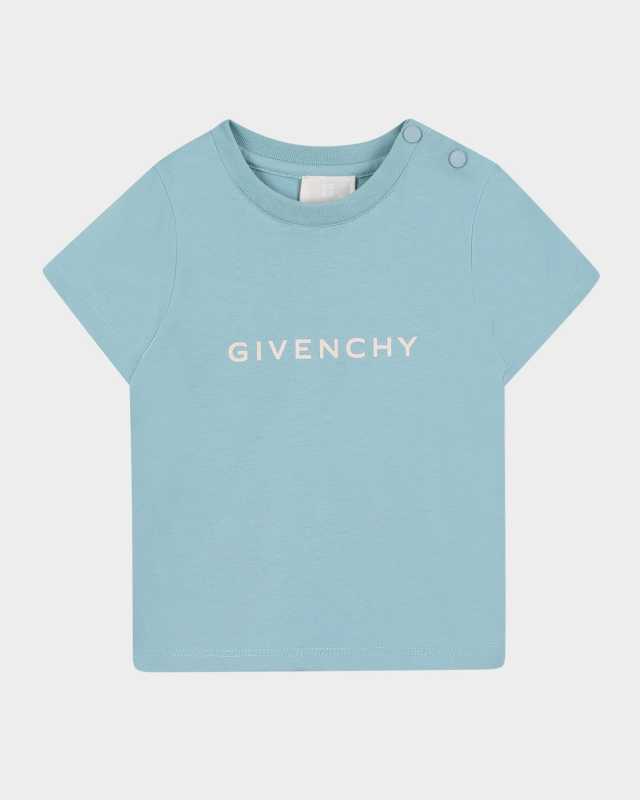 Boy's Short-Sleeve Logo T-Shirt, Size 6M-3